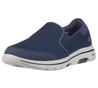 Skechers Men's Gowalk 5 Apprize-Double Gore Slip on Performance Walking Shoe Sneaker, Navy 2, 13 Wide