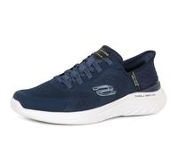 Skechers Men's Hands-Free Slip-ins Bounder 2.0 EMERGED Sneaker, Bleu Marine, 9.5 UK Wide