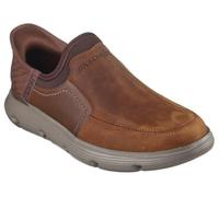 Skechers Chaussures Homme Garza Dorado – Enfilables Hands‑Free – Marron 41 EU