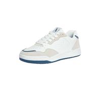 Skechers Men's Koopa Volley Low Lifestyle, White Leather Suede Duraleather Mesh N, 43 EU