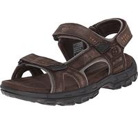 Skechers Sandales de pêche Garver-Louden pour homme, marron, 42.5 EU