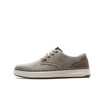 Skechers Moreno Ederson Chaussures en tissu Oxford pour homme, kaki, 45.5 EU