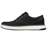 Skechers Moreno Ederson Chaussures en tissu Oxford pour homme, noir, 43 EU
