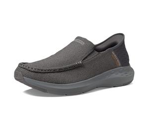 Skechers Men's Parson-Ralven 204804 MOC Toe Slip-Ins, Grey, 10.5