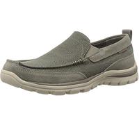 Skechers Men's Relaxed Fit-Superior-Milford Loafer, Light Brown, 15 Extra Wide US
