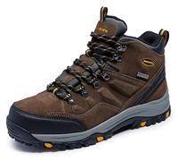 Skechers Men's RELMENT-PELMO Hiking Boot, khk, 6.5 Wide US
