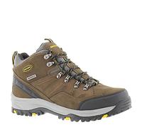 Skechers Men's RELMENT-PELMO Hiking Boot, khk, 9.5 Wide US