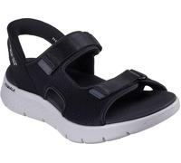 Skechers Men's Slip-On Quarter Strap Flat Sandals Noir/Gris 11 (46) Male