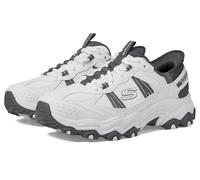 Skechers Men's Stamina at Hands Free Slip-in Sneaker, White/Gray, 10