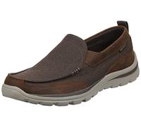 Skechers Men's Superior Wilford Sneaker, Brown, 10 W US