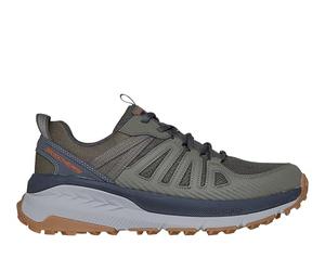 Skechers Men's Switch Back Venture Seeker Trainer, Gris, 45.5 EU