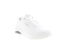 Skechers Homme Uno Court Basket, Blanc, 47.5 EU