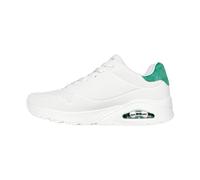 Skechers Men's Uno Suited on Air Sneaker, Blanc, 43 EU