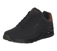 Skechers Men's Uno Suited on Air Sneaker, Noir, 43 EU