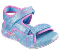 Skechers Mermaid Dreams Sandal, Bleu, 34.5 EU