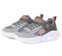 Skechers Meteor-Lights Krendox, Basket Garçons, Grey,