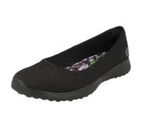Skechers Microburst One-up - Baskets pour Femme, Noir, 35 EU