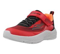 Chaussures Skechers Microspec Advance noir rouge enfant - 25