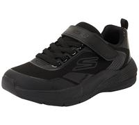 Skechers Fille Microspec Advance Oasis Point, Noir, 29 EU