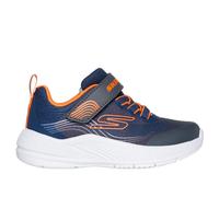 Skechers Microspec Advance Chaussures Moyen Width en Bleu Marine/Orange, Pointure 24, Lavable en machine