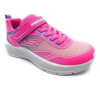 Skechers Microspec Advance Oasis Point Basket, Hot Pink PU/Multi Mesh, 29 EU