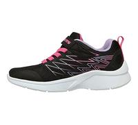 Skechers Microspec-Bold Delight Baskets pour Enfant, Noir, 33 EU
