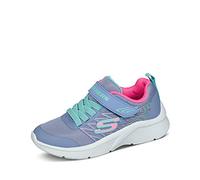Skechers Microspec-Bold Delight Baskets pour Enfant, Violet/Rose, 33.5 EU