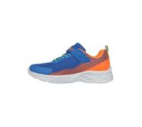 Skechers Baskets unisexes pour enfant Microspec II Zovrix Garniture synthétique Orange Royal 13 UK