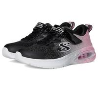 Skechers MICROSPEC Max Advance Glitz Gala Baskets pour Fille Synthétique Noir/Bordure Or Rose Pointure 38