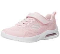 Skechers Microspec Max Sneakers,Sports Shoes, Bordure en Maille Rose Clair, 30 EU