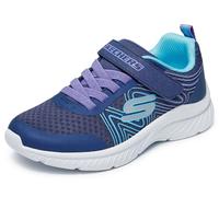 Skechers MICROSPEC Plus Swirl - Baskets sucrées, Bleu Marine, 28.5 EU