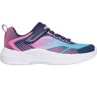 Chaussures Skechers MICROSPEC ADVANCE - OASIS POINT bleu foncé rose fille - 35