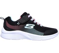 Skechers Microspec Runners Child Girls Noir/Aqua C10 (27.5) Female