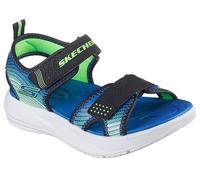 Skechers Microspec-Splash, Sandale plate Bébés garçons, Black,