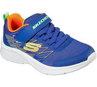 Skechers Microspec T Runners Child Boys Bleu/Orange C12 (30) Male
