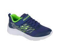 Skechers Baskets Microspec Texlor Garçon – Bleu marine – Taille 31 EU