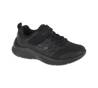 Skechers Baskets Garçon Microspec Texlor Noir textile Lacets 31 EU