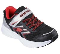 Skechers MICROSPEC Tread Chaussures, Noir/Argent, 30 EU