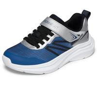 Skechers MICROSPEC Velocity - Baskets Bleu Marine et Argent - 36 EU