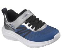 Skechers MICROSPEC Velocity - Baskets Bleu Marine et Argent - 36 EU