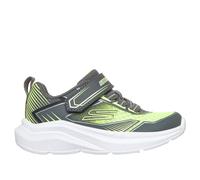 Skechers Microspec Velocity - Grid-Drift Chaussures Moyen Width en Gris Anthracite/Jaune, Pointure 24, Lavable en machine