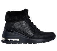 Skechers Million Air - Elevated Luxe Air Chaussures Moyen Width en Noir, Pointure 38