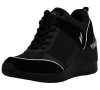 Skechers Million High N Fly pour femme, noir/noir, 39 EU
