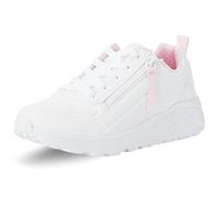 Skechers Mixte Enfant Street Girls, White Synthetic Trim, 36 EU
