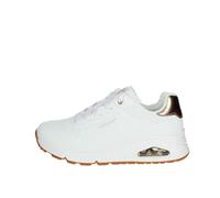 Chaussures Skechers Uno Gen1 blanc jaune doré - 34