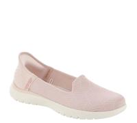 Skechers Mocassins à Enfiler pour Femme, Rose poudré, 36 EU