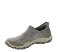 Skechers Mocassins à Enfiler Respected-Holmgren pour Homme, Taupe, 7 US Wide