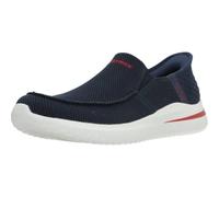Skechers Chaussures Delson 3.0 Cabrino Homme Bleu marine 47,5 EU