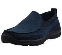 Skechers Mocassins Milford de qualit sup rieure pour homme, bleu marine/noir, 43 EU