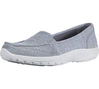Skechers Mocassins Plats Reggae Fest-Manzanita pour Femme, Gris, 39 EU